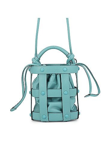 Salvatore Ferragamo Salvatore Ferragamo Cage Bag Leather Handbag 211403 2-way for Women (view 1)