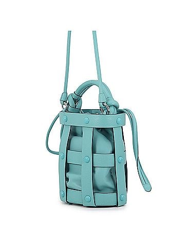 Salvatore Ferragamo Salvatore Ferragamo Cage Bag Leather Handbag 211403 2-way for Women (view 2)