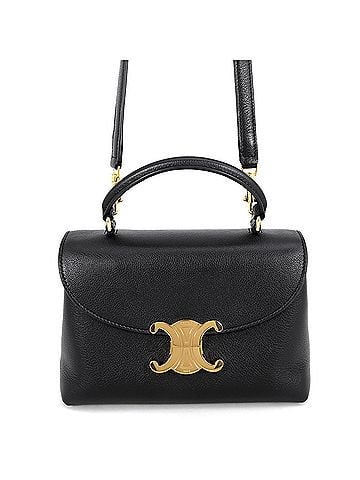 Céline Celine Teen Nino handbag 118113FXK.38NO CELINE 2-way shoulder bag black women's (view 1)
