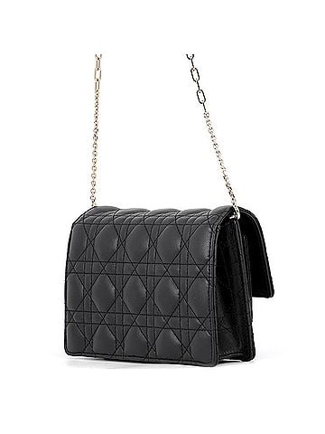 Christian Dior Christian Dior Dior Chain Shoulder Bag Cannage My Daily Pouch Lambskin S0937ONMJ Black Christian Handbag (view 2)