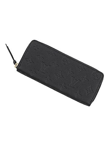 Louis Vuitton Louis Vuitton Long Wallet Monogram Empreinte Portefeuille Clemence M60171 LOUIS VUITTON Black VUITTONWALLET (view 1)