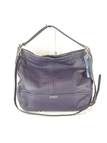 Coach COACH F23293 2-Way Shoulder Bag, Leather, Purple, Women's (view 1)