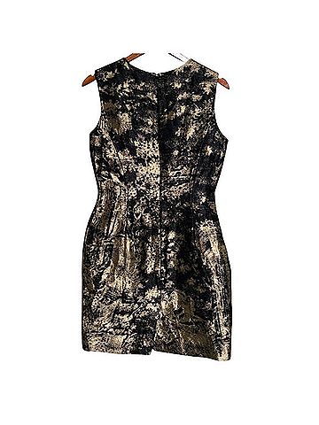 Oscar De La Renta Jacquard Dress Cocktail Dress (view 2)