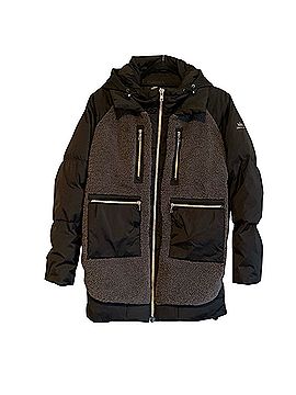 Orolay fuzzy fleece puffer Jacket (view 1)