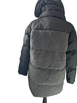 Orolay fuzzy fleece puffer Jacket (view 2)