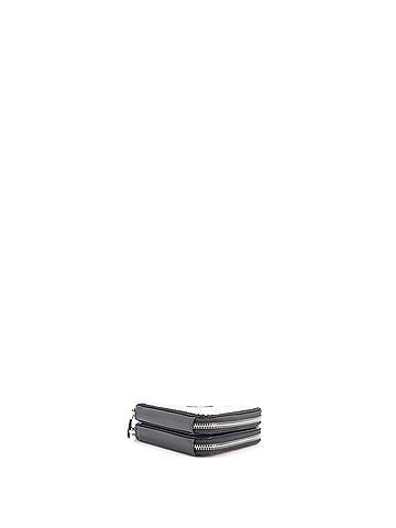 Prada Triangle Double Pouch Crossbody Crystal Embellished Satin Mini (view 2)