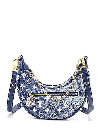 Louis Vuitton Loop Handbag Monogram Jacquard Denim (view 1)