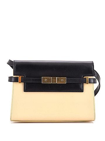 Saint Laurent Manhattan Shoulder Bag Leather Small (view 1)