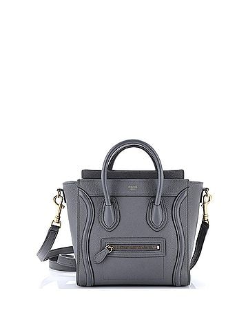 Céline Luggage Bag Grainy Leather Nano (view 1)
