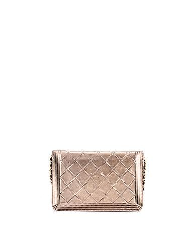 Chanel Boy Wallet on Chain Quilted Lambskin (view 2)