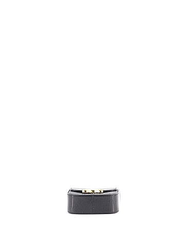 Céline Claude Shoulder Bag Lizard Mini (view 2)