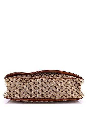 Gucci Blondie NM Top Handle Bag GG Coated Canvas with Leather Maxi (view 2)