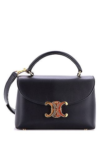 Céline Nino Top Handle Bag Leather Teen (view 1)