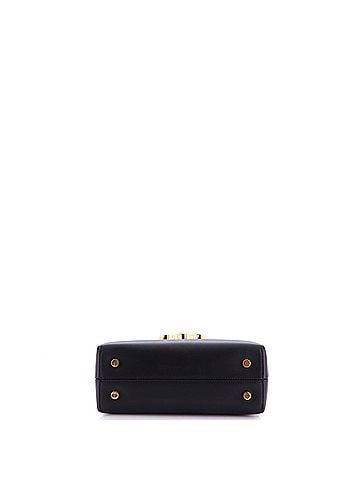 Céline Nino Top Handle Bag Leather Teen (view 2)