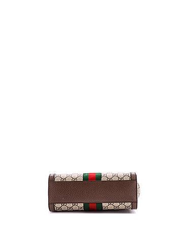 Gucci Ophidia Top Handle Tote GG Coated Canvas Small (view 2)