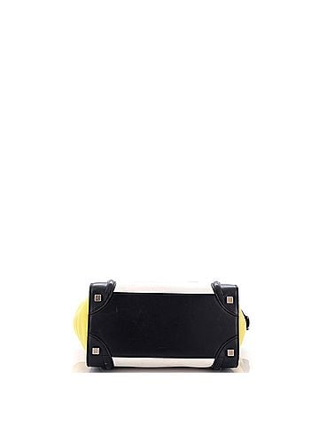 Céline Tricolor Luggage Bag Leather Micro (view 2)