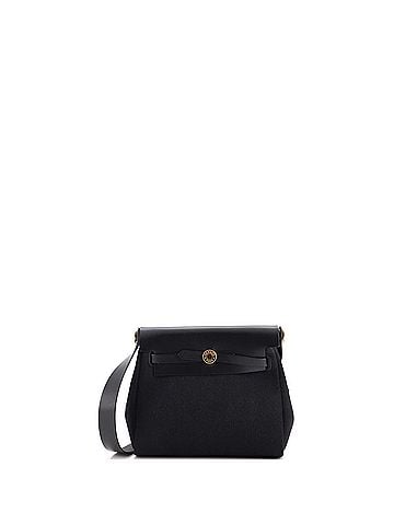 Hermès Herbag Zip Toile and Leather 20 (view 1)