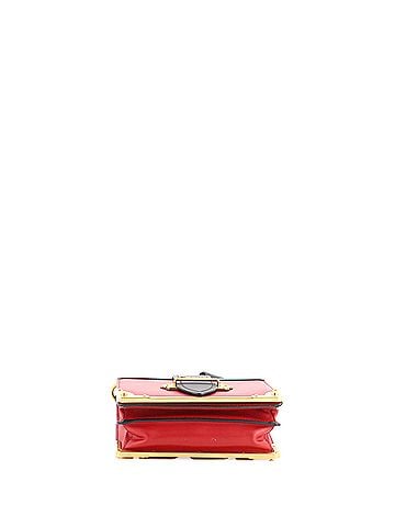 Prada Cahier Crossbody Bag Leather and Saffiano Leather Small (view 2)