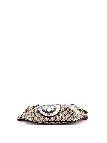Gucci Courrier Zip Belt Bag GG Coated Canvas with Applique (view 2)