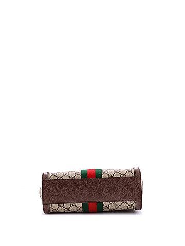 Gucci Ophidia Top Handle Tote GG Coated Canvas Small (view 2)