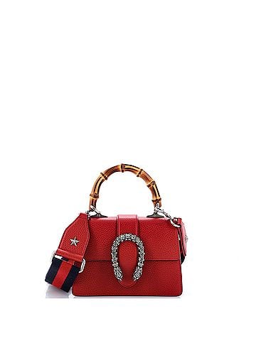 Gucci Dionysus Bamboo Top Handle Bag Leather Mini (view 1)