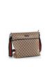 Gucci 100% Canvas Plain Brown Web Strap Zip Messenger Bag GG Canvas Medium One size - photo 3