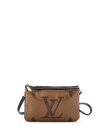 Louis Vuitton Double Zip Pochette Reverse Monogram Giant (view 1)