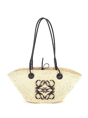 Loewe Anagram Basket Tote Raffia Small (view 1)