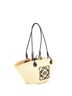 Loewe 100% Raffia Tan Anagram Basket Tote Raffia Small One size - photo 3