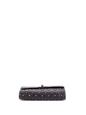 Valentino Garavani Rockstud Spike Wallet on Chain Quilted Leather Small (view 2)