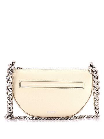 Burberry Olympia Zip Chain Shoulder Bag Leather Mini (view 1)