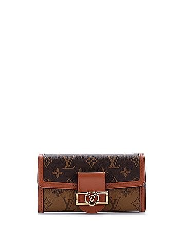 Louis Vuitton Sarah Dauphine Wallet Reverse Monogram Canvas (view 1)