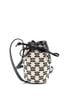 Céline Black Drawstring Bucket Bag Triomphe Canvas Micro One size - photo 1