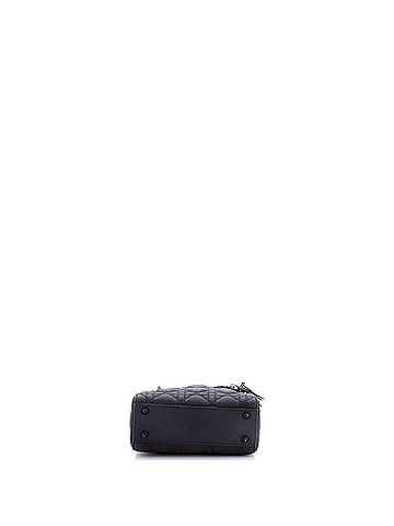 Christian Dior Ultra Matte Lady Dior Chain Bag Cannage Quilt Calfskin Mini (view 2)