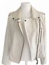 Derek Lam grained leather moto jacket Jacket - photo 5