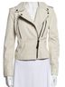 Derek Lam grained leather moto jacket Jacket - photo 1
