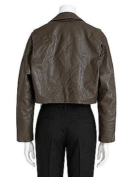 Blank NYC Faux Leather Crop Moto Jacket Jacket (view 2)