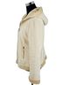 Hydraulic Vintage 90s Hooded Cream Faux Suede &amp; Fur Penny Lane Coat Y2K 90s Soft Grunge Retro Boho Winter Faux Fur Jacket - photo 6