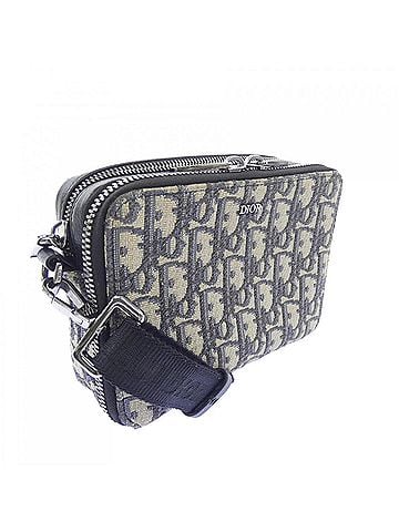 Christian Dior Christian Dior Dior DIOR Zip Pouch with Strap, Oblique Jacquard, 2OBBC119YSE Handbag (view 2)