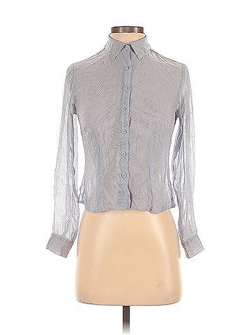 Ann Taylor Ann Taylor Long Sleeve Silk Top (view 1)