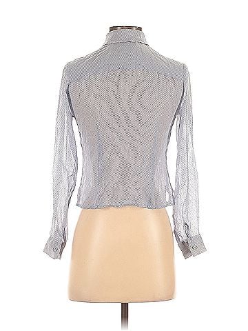 Ann Taylor Ann Taylor Long Sleeve Silk Top (view 2)