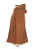 Wilsons Leather Vintage 1999 Brown Vegan Faux Suede &amp; Fur Lined Hooded Penny Lane Winter Jacket | Boho Chic Retro Coat - photo 4