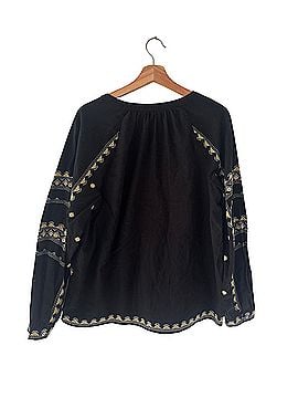 Purejill Long Sleeve Button-Down Shirt (view 2)
