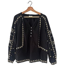 Purejill Long Sleeve Button-Down Shirt (view 1)