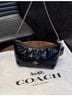 Coach Black Leather Clutch One size - photo 3