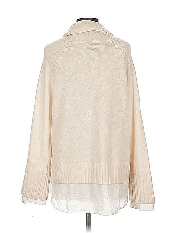 Brochu Walker The Jolie Fringe Layered Looker Pre-Styled Cashmere Fringe Turtleneck Sweater Brochu Walker Long Sleeve Top (view 2)