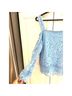 Belldini Cold-Shoulder Lace Top Blouse - photo 6