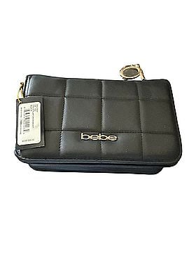 Bebe Leather Clutch (view 1)