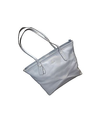 Coach Large City Zip Tote Leather Tote (view 1)