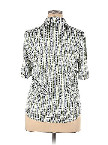 Tory Burch Tory Burch Short Sleeve Silk Top (view 2)